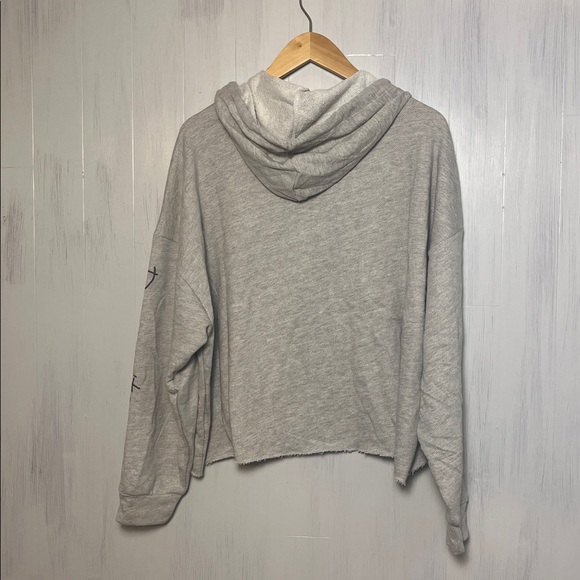 Free People Movement Gray Dynamite Hoodie Size L - Picture 4 of 6
